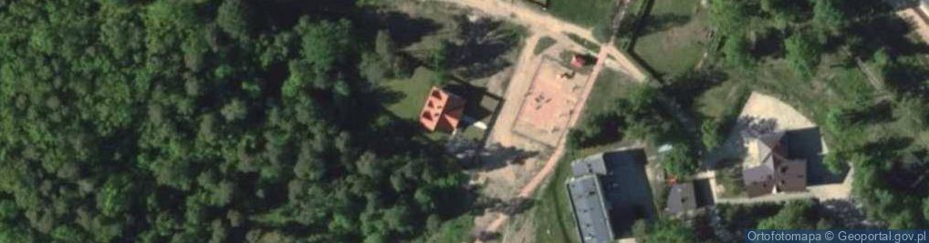 Zdjęcie satelitarne Mazurska Gajówka