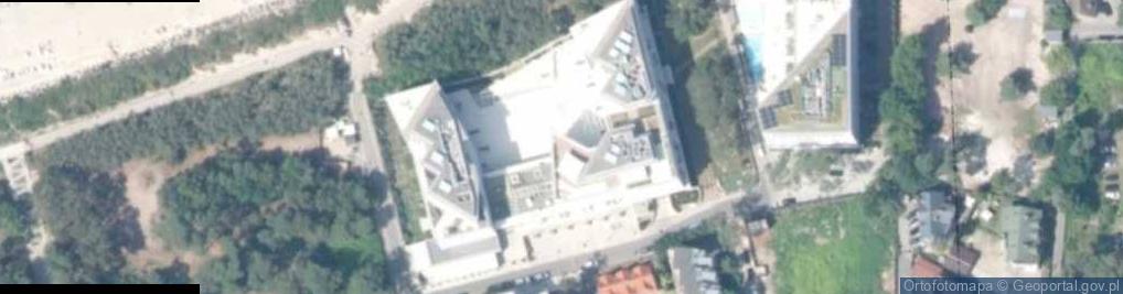 Zdjęcie satelitarne Mielno Apartments Dune *****