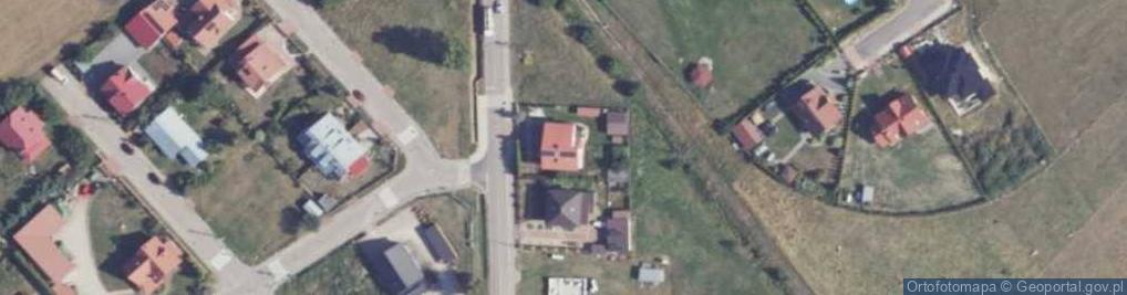 Zdjęcie satelitarne Noclegi "Dom Różany" Myszyniec-Kurpiowszczyzna