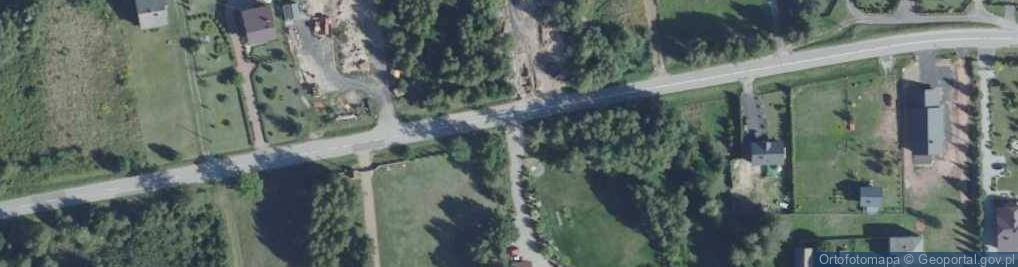 Zdjęcie satelitarne Noclegi Między Dębami