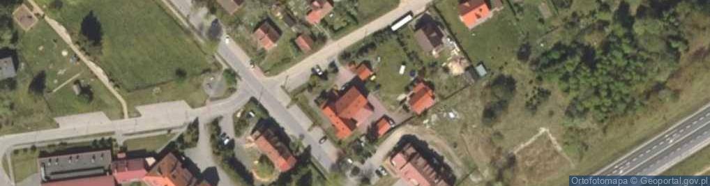 Zdjęcie satelitarne Noclegi przy Cukierni
