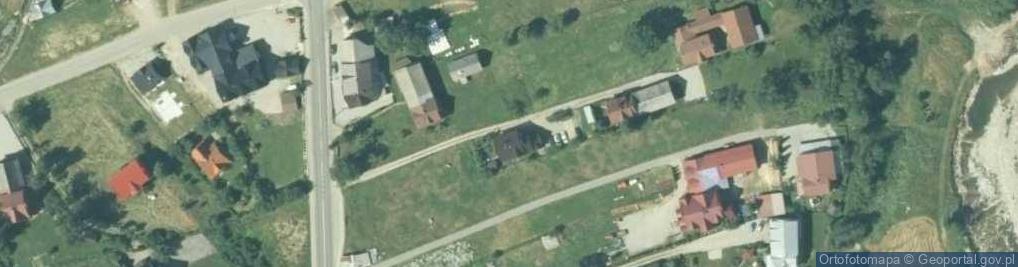 Zdjęcie satelitarne Noclegi u Ani