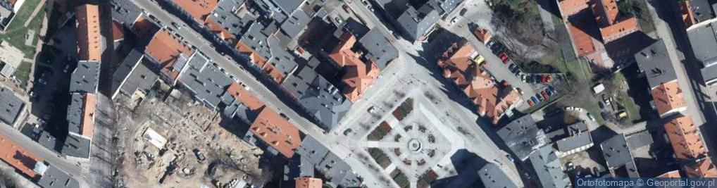 Zdjęcie satelitarne Noclegi Wałbrzych | Apartamenty biuro rezerwacji