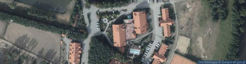 Zdjęcie satelitarne OSADA KARBÓWKO WELLNESS & SPA ***
