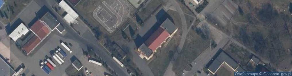 Zdjęcie satelitarne OSIR Człuchów