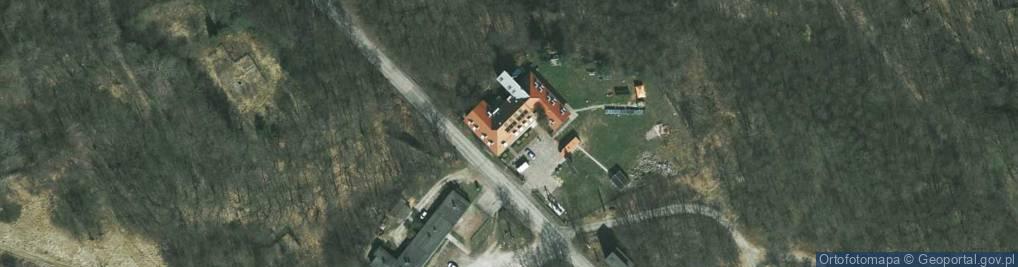 Zdjęcie satelitarne Ośrodek AGH