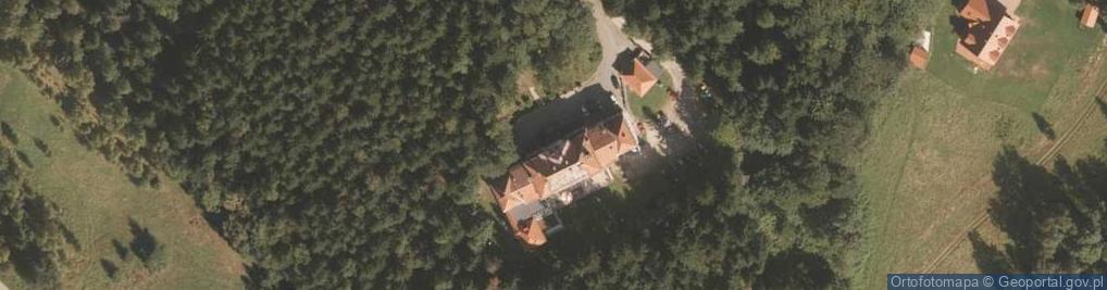 Zdjęcie satelitarne Ośrodek Szkoleniowo-Wypoczynkowy Olimp