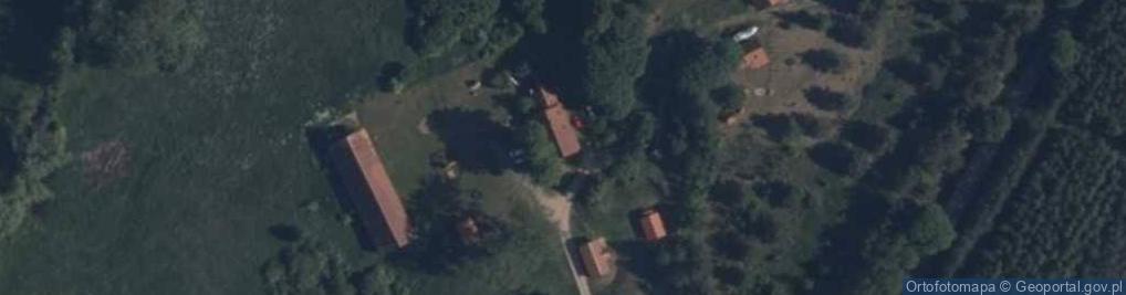 Zdjęcie satelitarne Ośrodek Szkoleniowy Menos Folwark Kraszewo