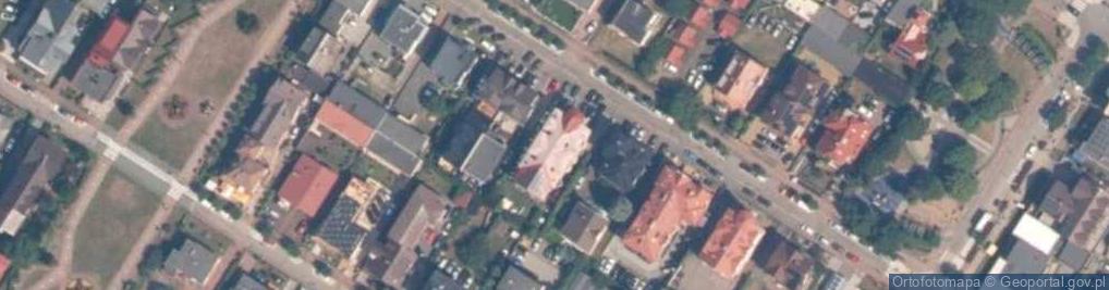 Zdjęcie satelitarne Ośrodek Wczasowo-Rehabilitacyjny Bursztyn