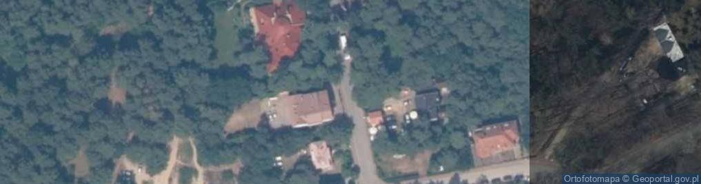 Zdjęcie satelitarne Ośrodek Wczasowy Aura Arkadia