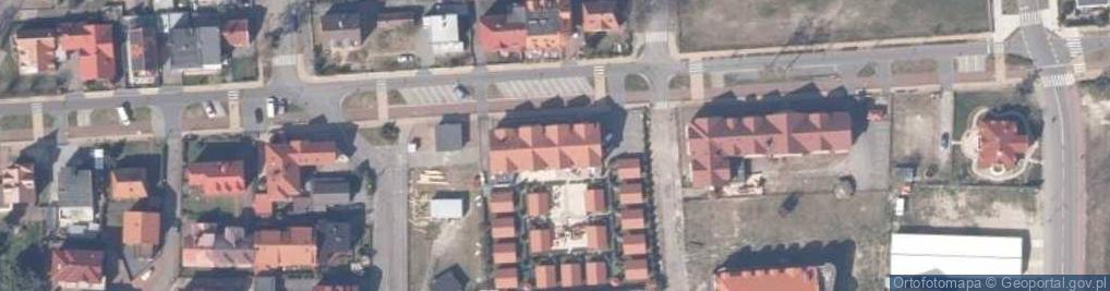 Zdjęcie satelitarne Ośrodek Wczasowy Chomiczówka
