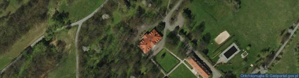 Zdjęcie satelitarne Ośrodek Wczasowy Dwór Rychwałd