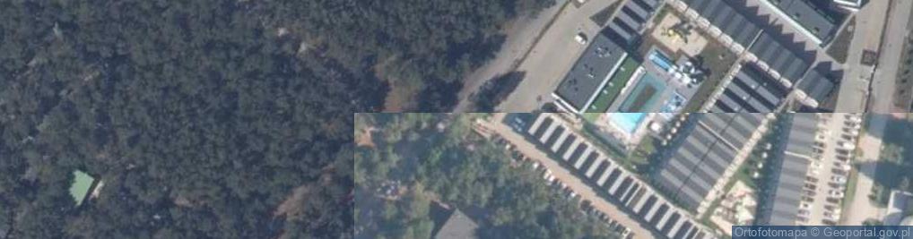 Zdjęcie satelitarne Ośrodek Wczasowy Fregata