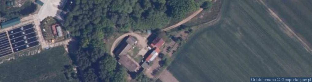 Zdjęcie satelitarne Ośrodek Wczasowy Leśniczówka