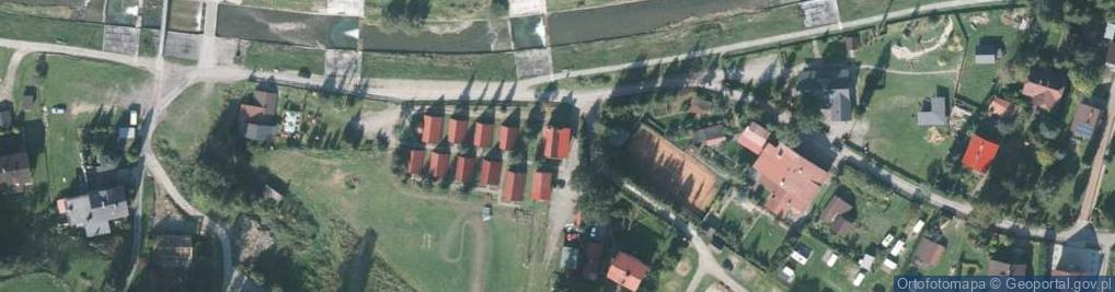 Zdjęcie satelitarne Ośrodek Wczasowy Pod Starym Groniem