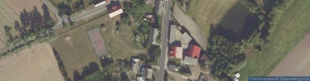 Zdjęcie satelitarne Ośrodek Wypoczynkowy Borowik 