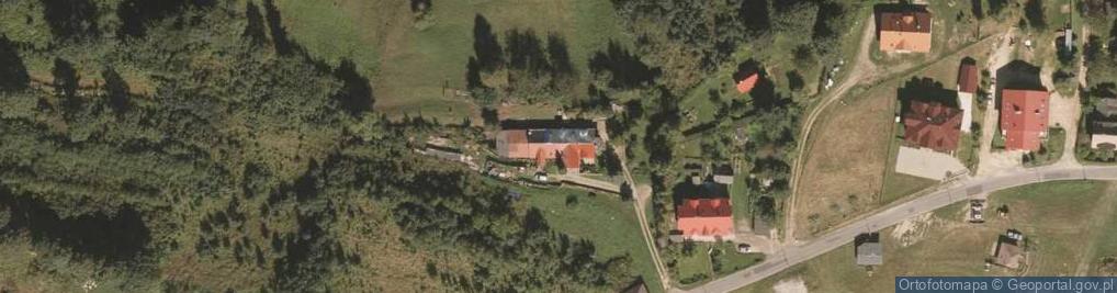 Zdjęcie satelitarne Ośrodek Wypoczynkowy Koniczynka