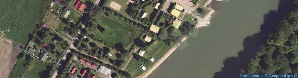 Zdjęcie satelitarne Ośrodek Wypoczynkowy Rajskie