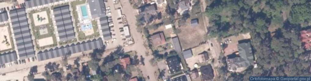 Zdjęcie satelitarne Ośrodek Wypoczynkowy Rybitwa