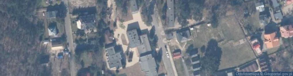 Zdjęcie satelitarne Ośrodek Wypoczynkowy Złota Plaża