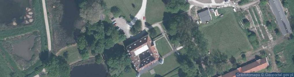 Zdjęcie satelitarne Pałac Krobielowice
