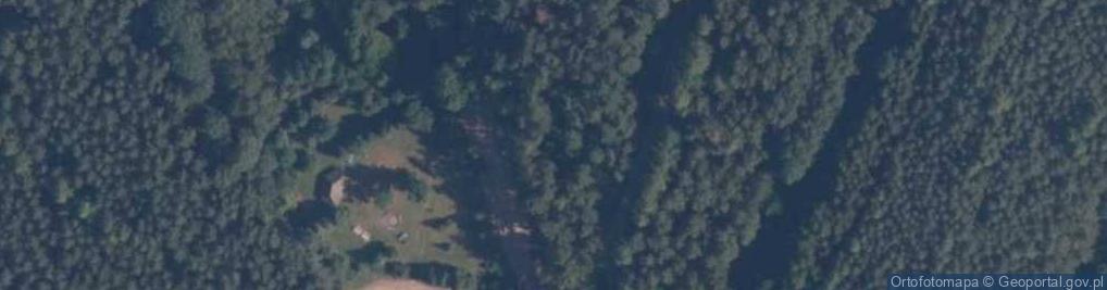 Zdjęcie satelitarne Pensjonat Uroczysko