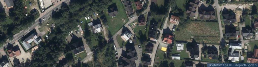Zdjęcie satelitarne Pod Giewontem Pensjonat **