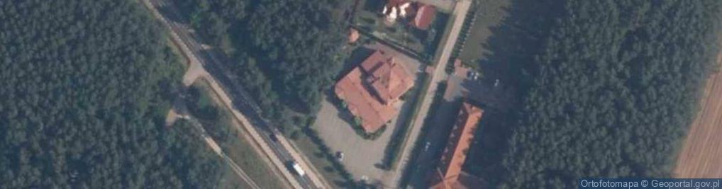 Zdjęcie satelitarne POD SZCZĘŚLIWĄ GWIAZDĄ