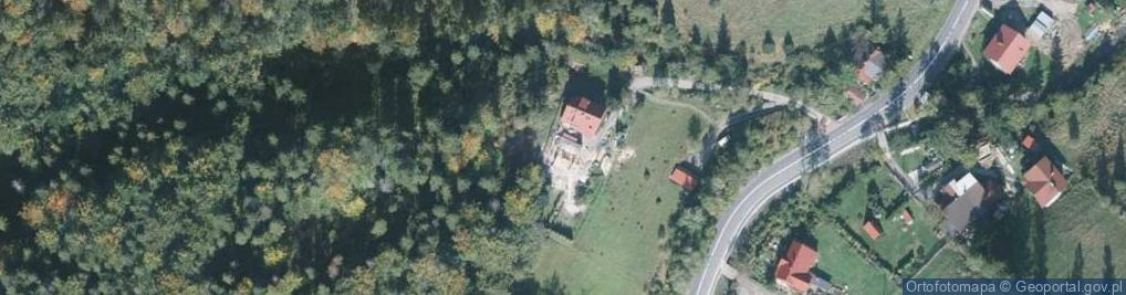 Zdjęcie satelitarne Pokoje Gościnne
