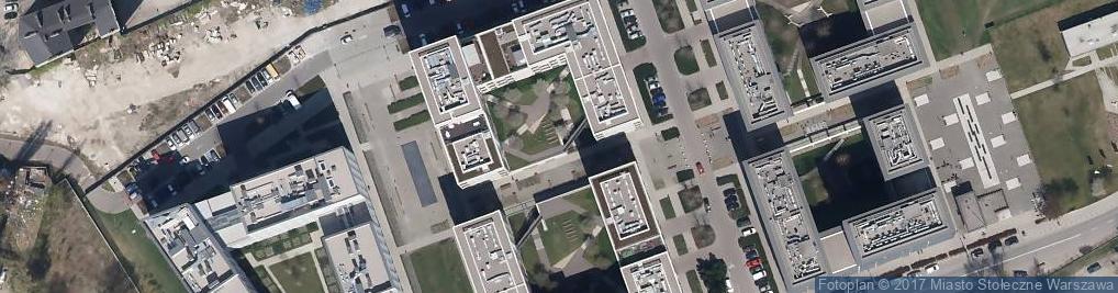 Zdjęcie satelitarne Prestige Apartments Wola Kolejowa 