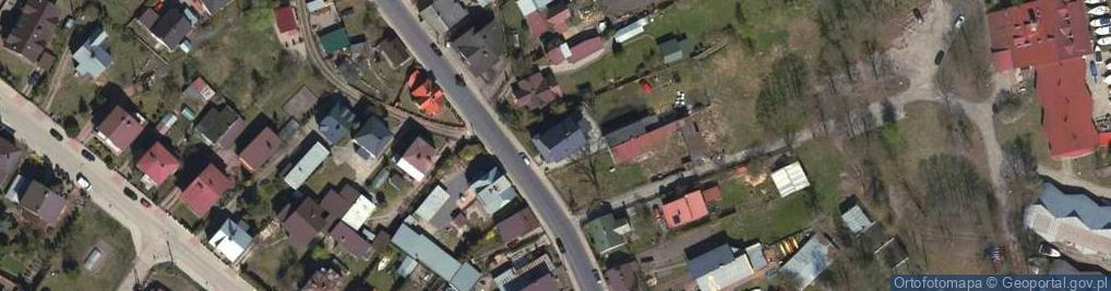 Zdjęcie satelitarne Przedsiębiorstwo Turystyczne Szekla-Port