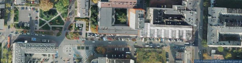 Zdjęcie satelitarne przy WSP