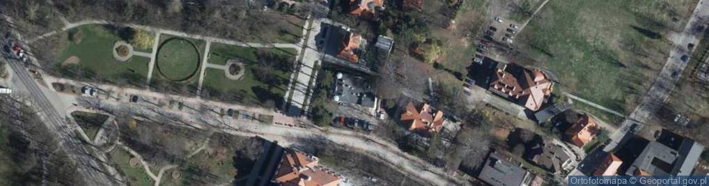 Zdjęcie satelitarne Sanatorium Uzdrowiskowe Anka