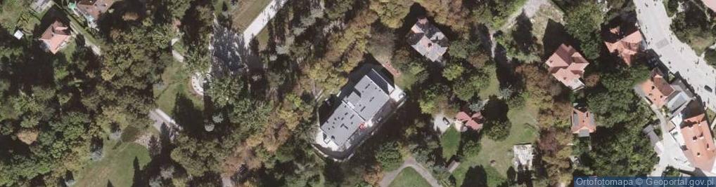Zdjęcie satelitarne Sanatorium Uzdrowiskowe Korab