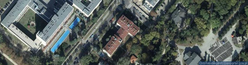 Zdjęcie satelitarne Sanatorium Uzdrowiskowe Łączność