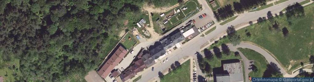 Zdjęcie satelitarne Sanatorium Uzdrowiskowe Solinka