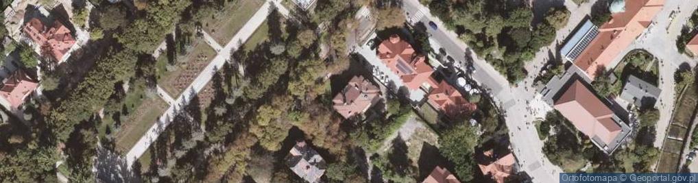 Zdjęcie satelitarne Sanatorium Uzdrowiskowe Szarotka