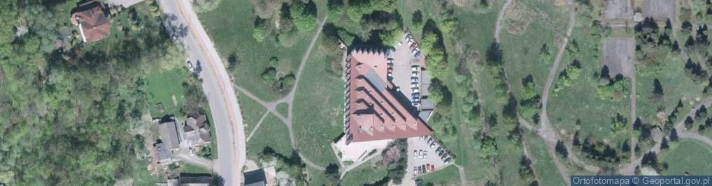 Zdjęcie satelitarne Sanatorium Uzdrowiskowe Złocień