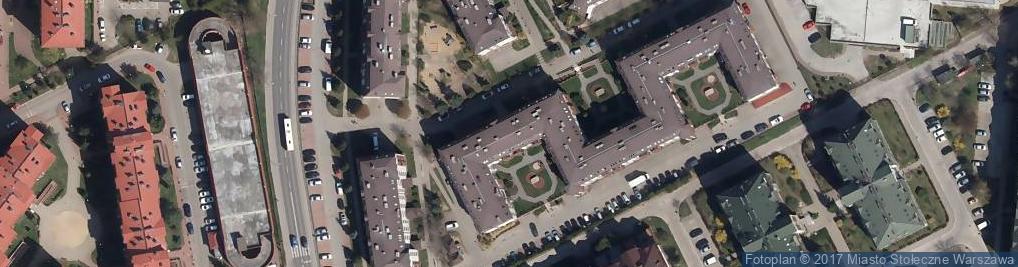 Zdjęcie satelitarne V Hostel