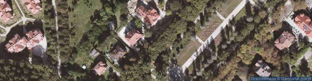 Zdjęcie satelitarne Villa Alina MEDICAL&SPA - pensjonat w Kotlinie Kłodzkiej ****