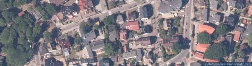 Zdjęcie satelitarne Villa Kliwer Międzyzdroje