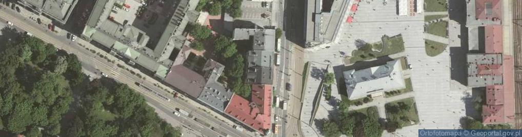 Zdjęcie satelitarne WARSZAWSKI