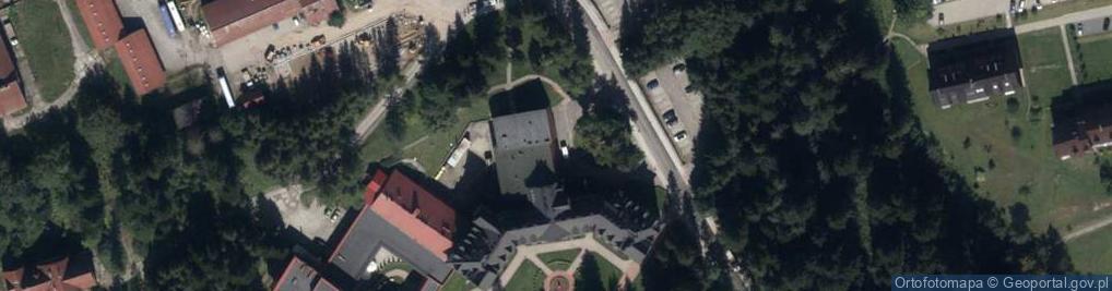 Zdjęcie satelitarne Wojskowy Dom Wypoczynkowy Kościelisko