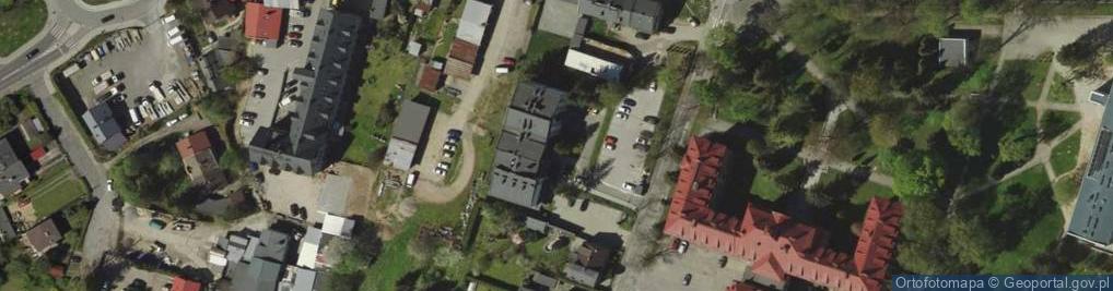 Zdjęcie satelitarne Zajazd Akademicus