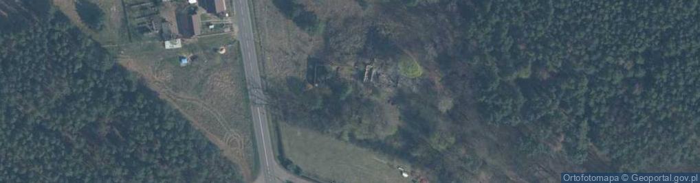 Zdjęcie satelitarne Zajazd Leśny