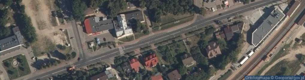 Zdjęcie satelitarne Zajazd Magnolia