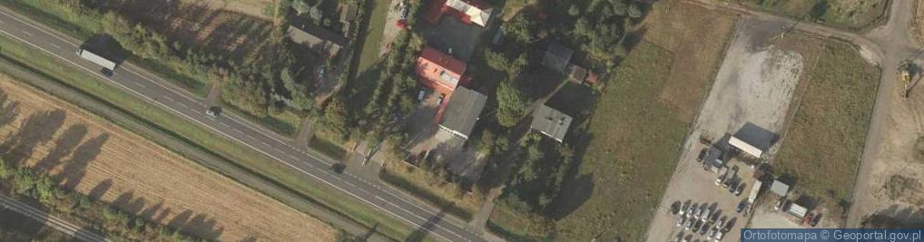 Zdjęcie satelitarne Zajazd Nadwiślański