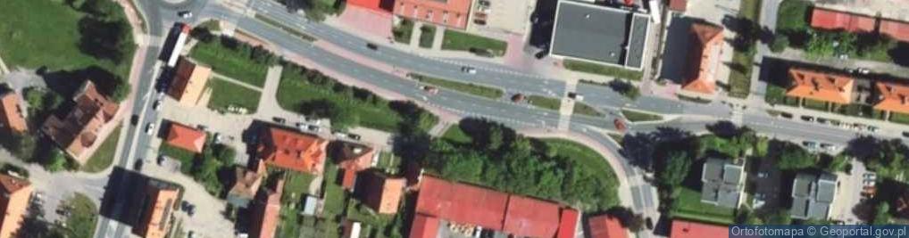 Zdjęcie satelitarne Zajazd Pod Zamkiem