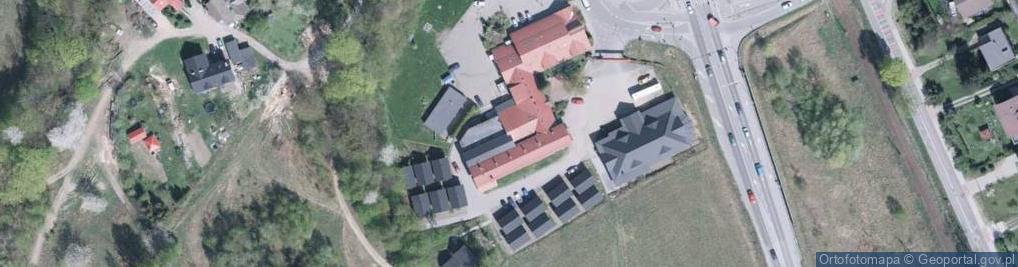 Zdjęcie satelitarne Zajazd Polana