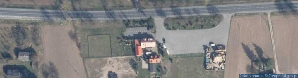 Zdjęcie satelitarne Zajazd w Leszczynach